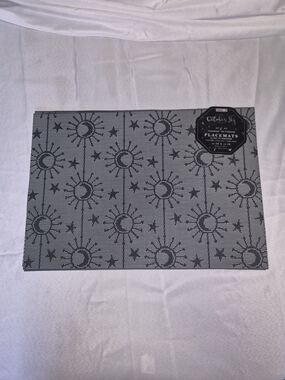 Envogue Black Sun & Star Placemat Set